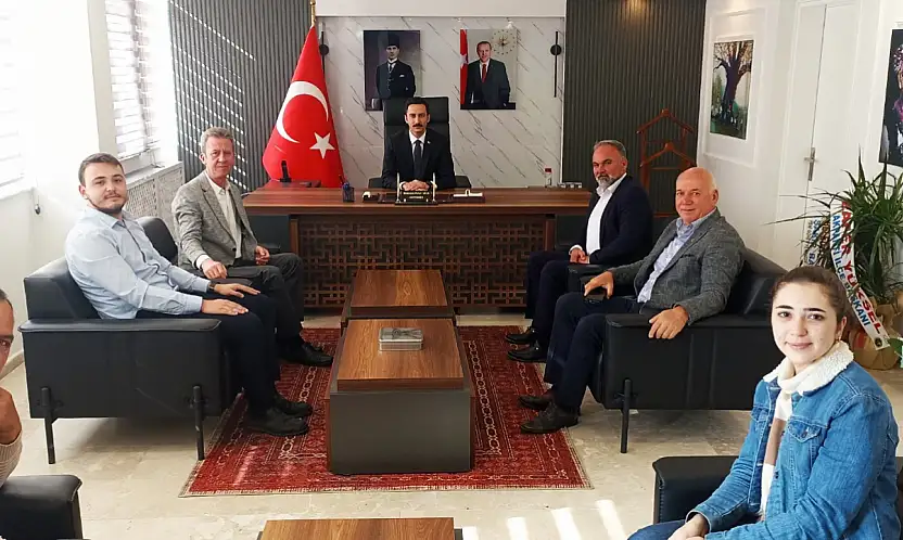 CHP Beydağ İlçe Yönetiminden Kaymakam Saka'ya Ziyaret