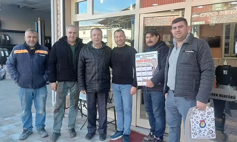 ERDEM DERYA: 'BU ODA, ÜRETENLERİN VE İŞ YAPANLARIN ODASI OLACAK'