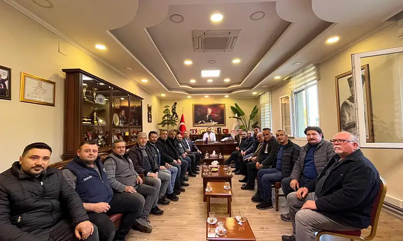 ERDEM DERYA'DAN BAŞKAN TURAN'A ZİYARET