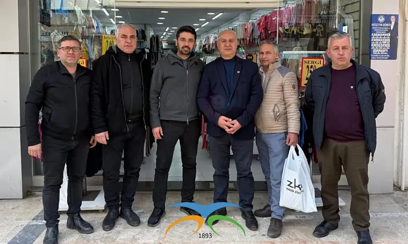 HÜSEYİN DÖNER ÖDEMİŞ'TE ESNAFIN KAPISINI TEK TEK ÇALIYOR