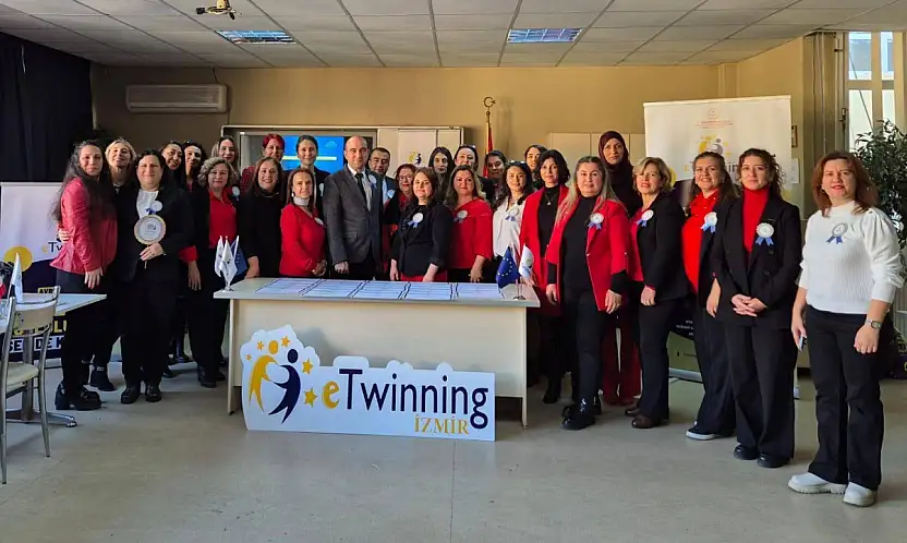 İZMİR ETWİNNİNG İNOVASYON EKİBİ TOPLANTISI ÖDEMİŞ'TE GERÇEKLEŞTİRİLDİ