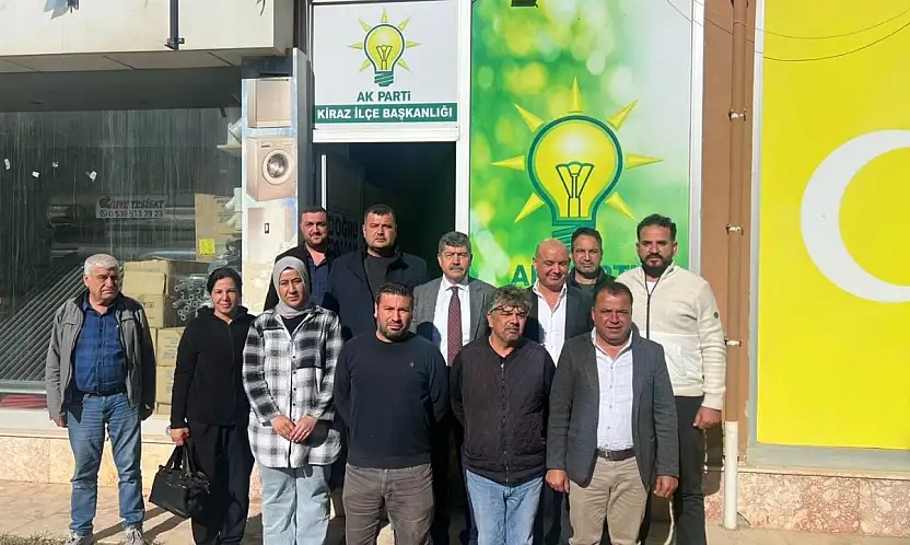Kiraz AK Parti İlçe Başkanlığı'na Teşkilat Ziyareti