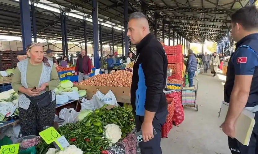 Kiraz Belediyesi'nden Pazaryerinde Sıkı Denetim