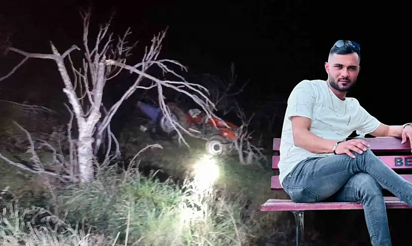 KİRAZ'DA TRAKTÖR DEVRİLDİ: SÜRÜCÜ KADİR ÇİFTÇİ HAYATINI KAYBETTİ