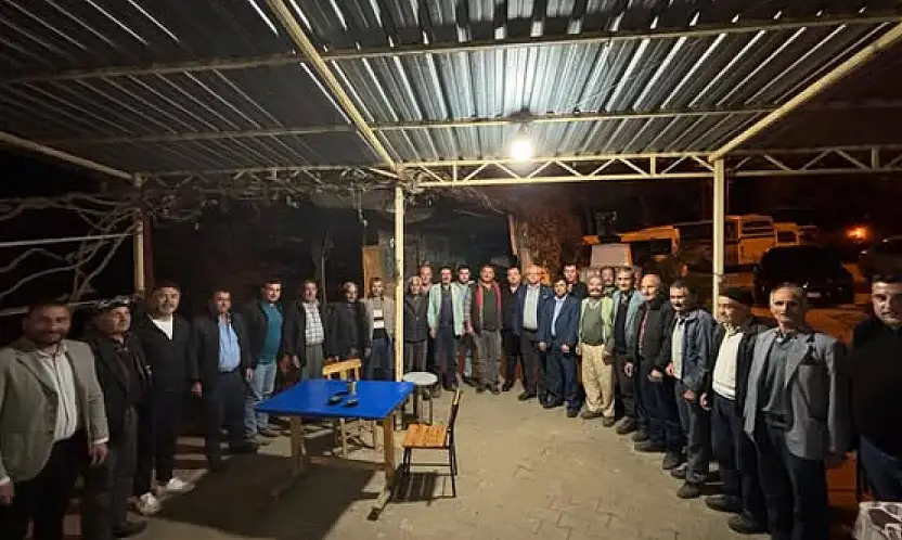 MHP Tire İlçe Teşkilatı Küçükkemerdere Köyünü Ziyaret Etti