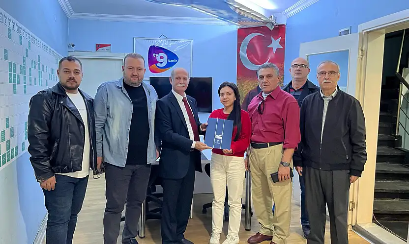 MİLLET PARTİSİ'NDEN TV9 ÖDEMİŞ ŞUBESİNE ZİYARET