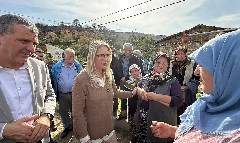 Milletvekili Ceyda Bölünmez Çankırı, Ödemiş'te Yangın Bölgesinde İncelemelerde Bulundu