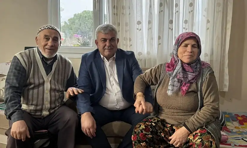 Nasuh başkan depremzedeleri unutmadı