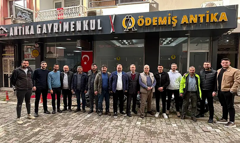 Ödemiş demirciler odası seçimleri öncesi Erdem Derya'dan mahalle buluşması