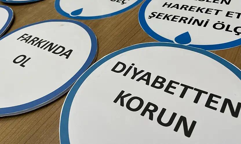 Ödemiş Devlet Hastanesi'nde Dünya Diyabet Günü Etkinliği