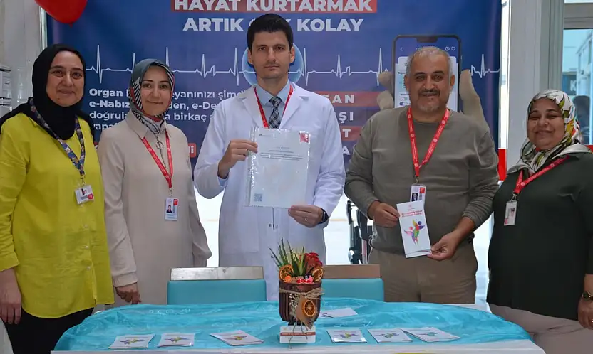 Ödemiş Devlet Hastanesi'nden Organ Bağışı Farkındalığı Etkinliği