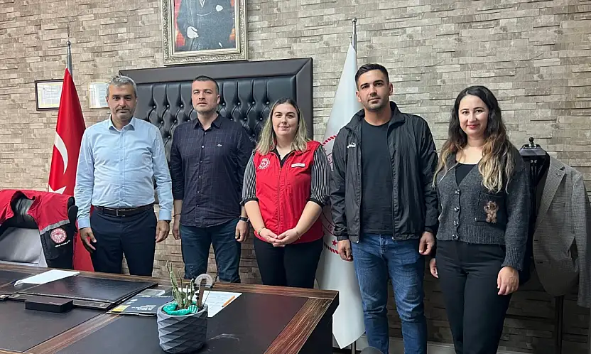 Ödemiş Gençlik Merkezi'nden Kurumlar Arası İş Birliği Adımı