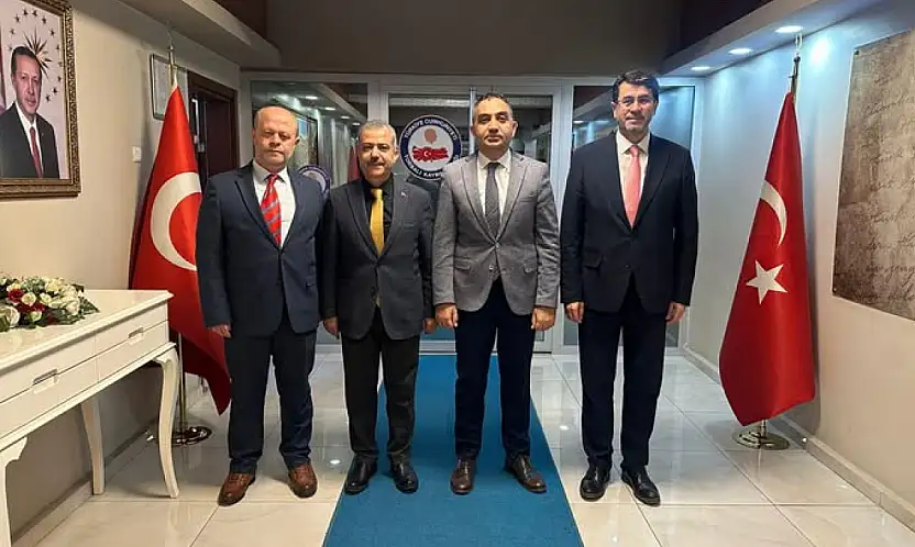 Ödemiş İlçe Müftüsü Mustafa Türköz'den Torbalı Kaymakamı Adem Çelik'e Ziyaret