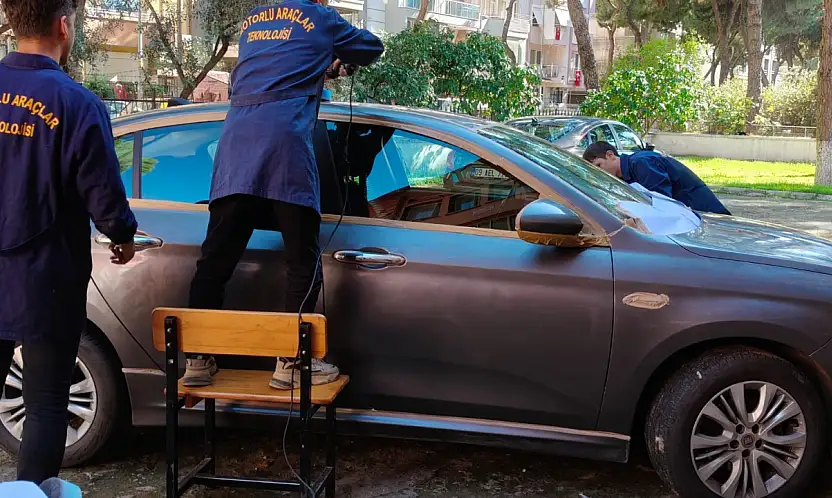 Ödemiş MTAL'de Motorlu Araçlar Bölümü Boya Koruma Uygulamalarına Devam Ediyor