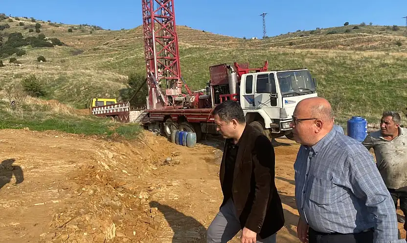 Ödemiş OSB'nin Su İhtiyacı İçin Sondaj Çalışmaları Yerinde İncelendi