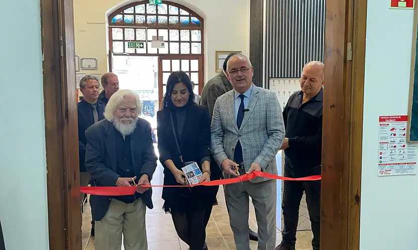 Ödemiş'te '10. Savaş–Recep Bassoy Türkçemize Özen Dil–Yazın Ödülü' Kapsamında Resim Sergisi Açıldı