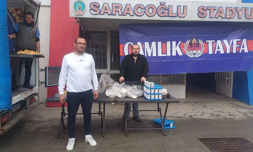 Ödemiş'te Çamlık Tayfa'dan Lokma ve Ayran Hayrı