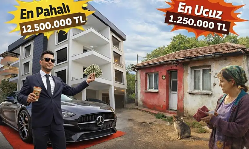 ÖDEMİŞ'TE KONUTTA AKIL ALMAZ FİYATLAR