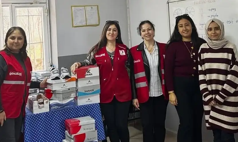 Ödemiş'te miniklere destek