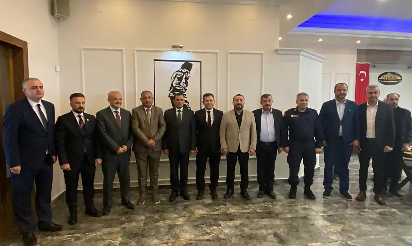 ÖDEMİŞ'TE TARIMSAL HEYETLE ÖZEL TOPLANTI