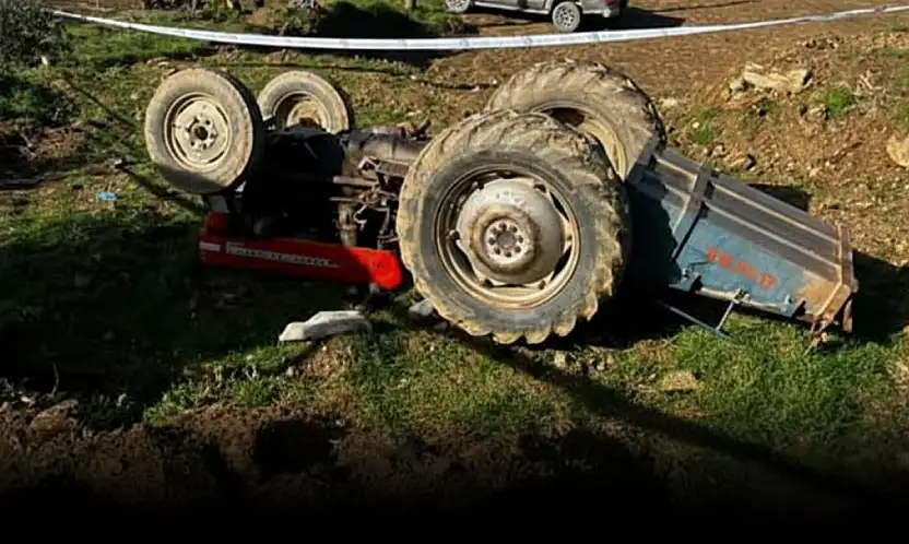 ÖDEMİŞ'TE TRAKTÖR FACİASI: 52 YAŞINDAKİ SÜRÜCÜ YAŞAMINI YİTİRDİ