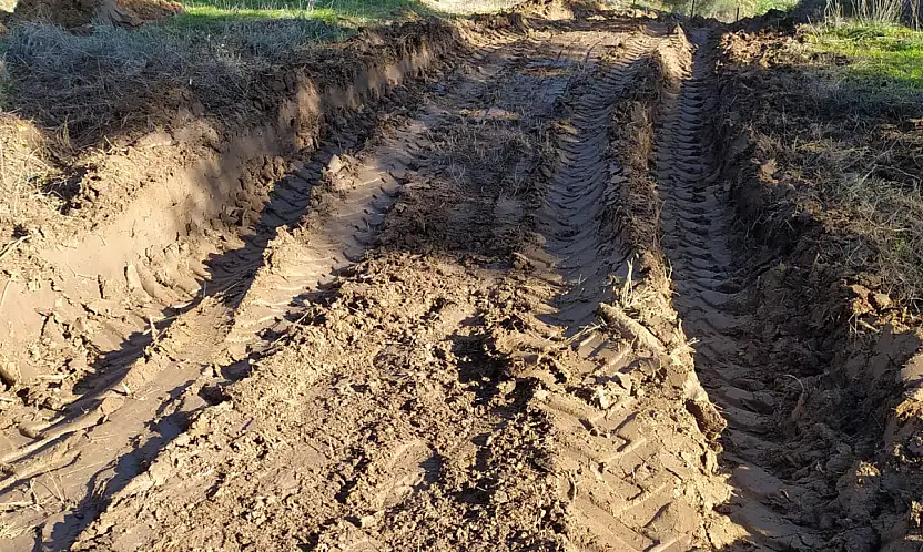 Ödemiş'te yol sorunu