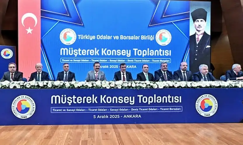 Ödemiş Ticaret Borsası, TOBB Müşterek Konsey Toplantısına Katıldı