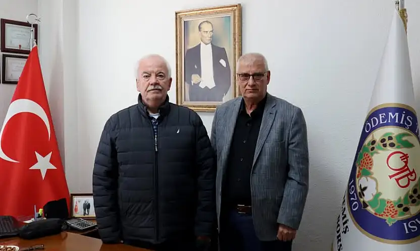 Ödemiş Ticaret Borsasına Ödemiş Şoförler ve Otomobilciler Odası'ndan Ziyaret