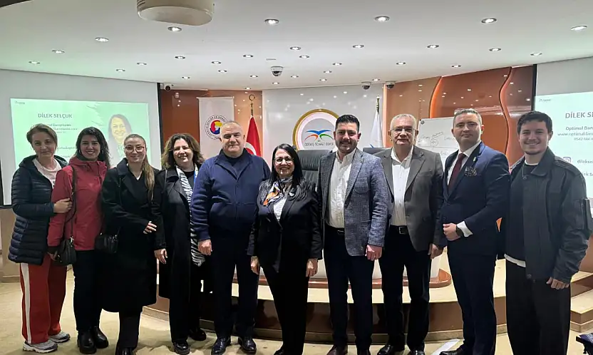 ÖDEMİŞ TİCARET ODASI'NDA STRES YÖNETİMİNE YOĞUN İLGİ