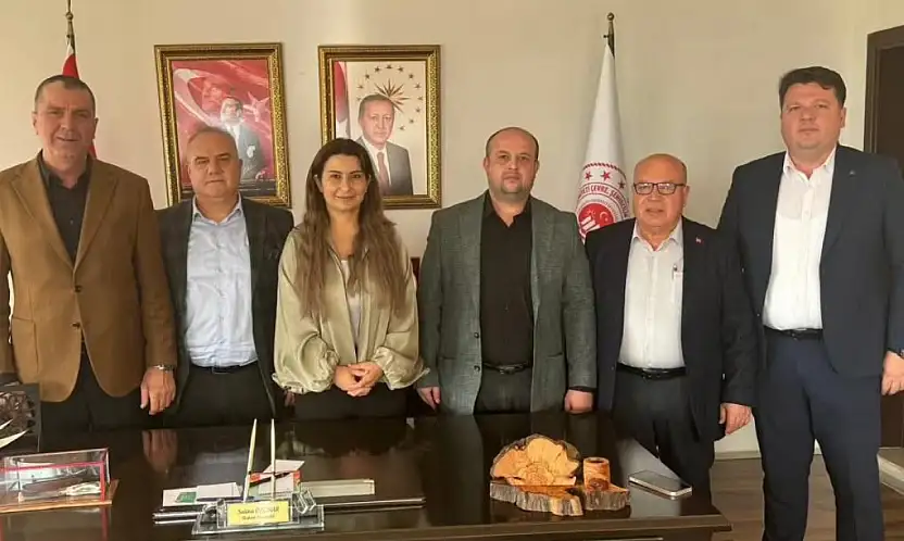 ÖDEMİŞ TİCARET ODASI'NDAN ANKARA'DA ÖNEMLİ ZİYARET