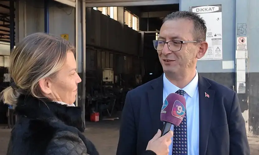 ŞAKİR BAŞARAN TV9'DA KADINA ŞİDDETLE MÜCADELE MESAJINI PAYLAŞTI