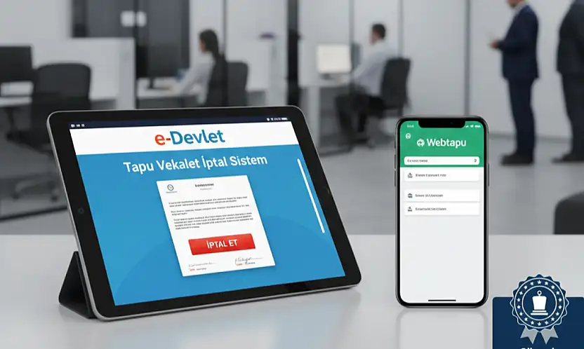 Tapuda Yeni Dijital Dönem: Vekalet İptali Artık e-Devlet Üzerinden Yapılabilecek