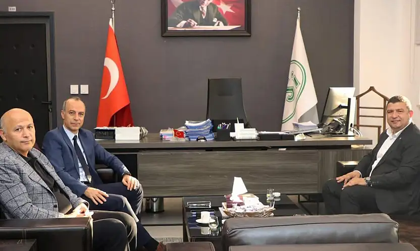 TİRE BELEDİYE BAŞKANI OKUROĞLU'NDAN DSİ 2. BÖLGE MÜDÜRLÜĞÜNE ZİYARET