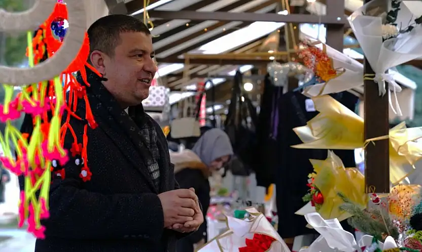 TİRE BELEDİYESİ'NDEN YILBAŞI PAZARI ZİYARETİ