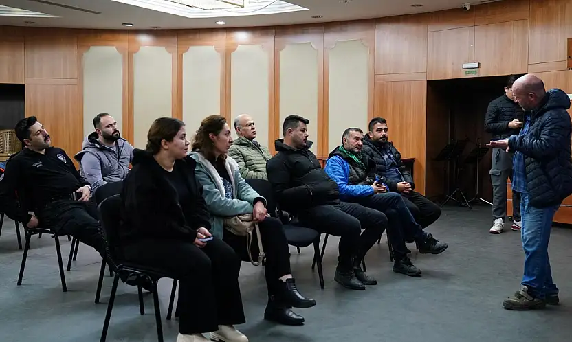 TİRE BELEDİYESİ PERSONELİNE YANGIN EĞİTİMİ VERİLDİ