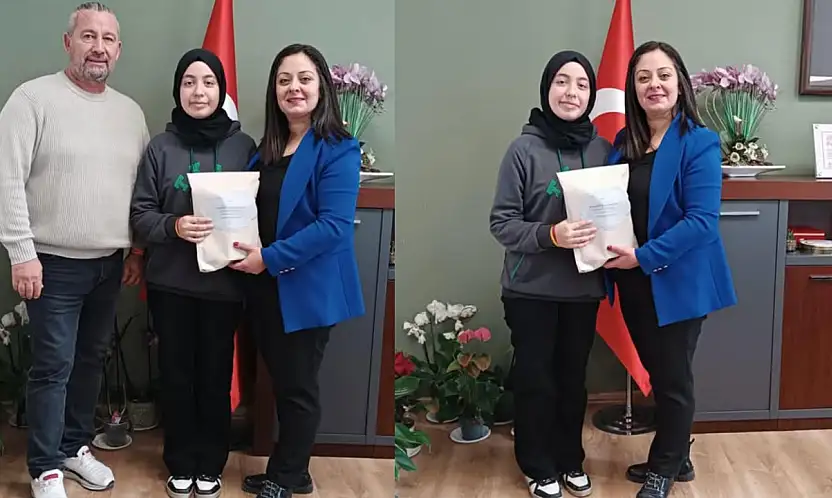 TİRE'DE LİSELİ ÖĞRENCİ NESNE TASARIMINDA İL BİRİNCİSİ OLDU