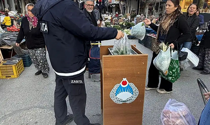 Tire'de Salı Pazarı'nda Ölçü ve Tartı Aletlerine Sıkı Denetim