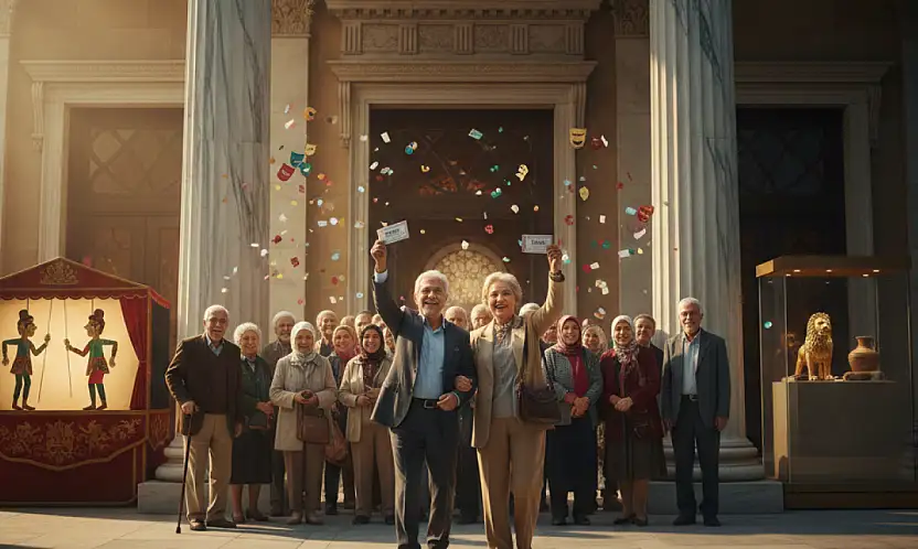 TÜM EMEKLİLER MÜZE VE TİYATROLARA ÜCRETSİZ GİREBİLECEK