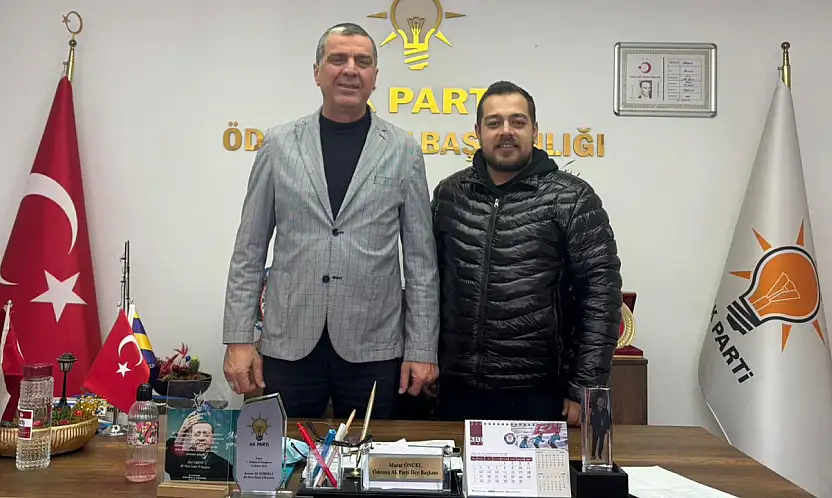 TV9 KANALI AK PARTİ ÖDEMİŞ İLÇE BAŞKANI MURAT ÖNCEL'İ ZİYARET ETTİ