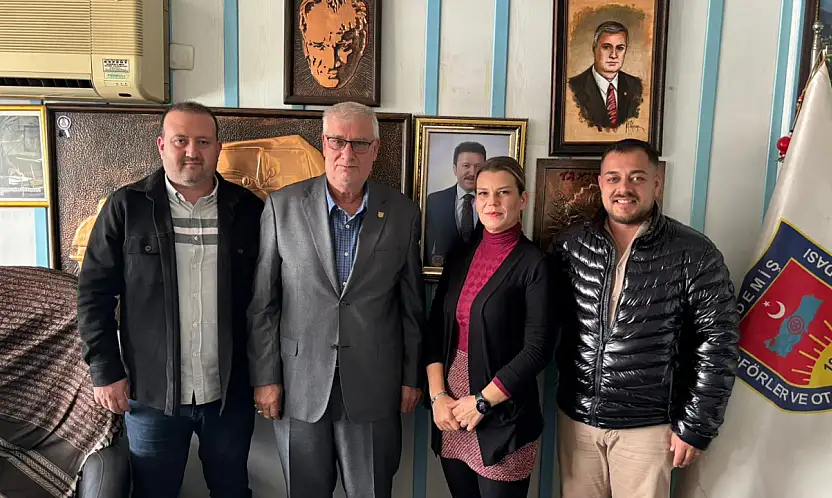 TV9 VE KÜÇÜK MENDERES'TEN BAŞKAN TAHiR SiLAY'A ZiYARET